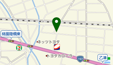 山村産業株式会社の地図画像