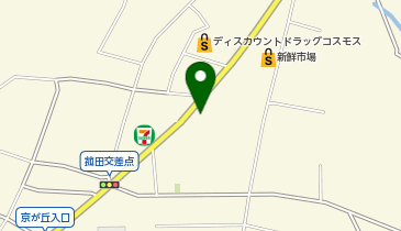 車屋うえのの地図画像