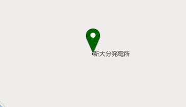 九州電力株式会社 新大分発電所の地図画像