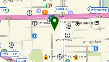 ラフィーネ三井の地図画像