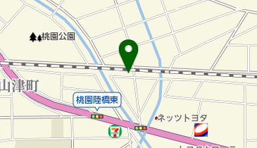 西菱塗料株式会社の地図画像