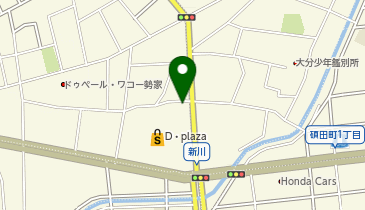 ひがし動物病院の地図画像