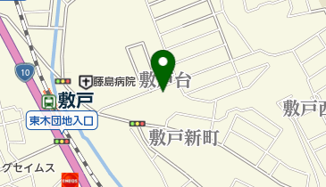 雲仙鍼灸院の地図画像