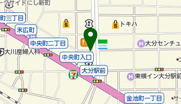 ファッションギャラリーマイの地図画像