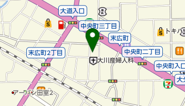 有限会社小米良米穀店の地図画像