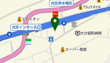 大分総合保険サービスの地図画像