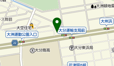 大分地区自家用自動車協会の地図画像