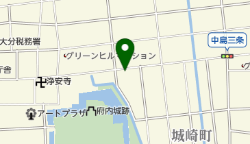 西日本ユウコー商事株式会社大分支店の地図画像
