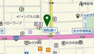 富国生命保険相互会社 大分支社の地図画像