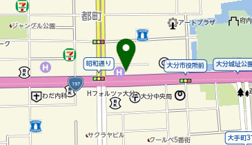 明治安田生命保険相互会社大分支社の地図画像