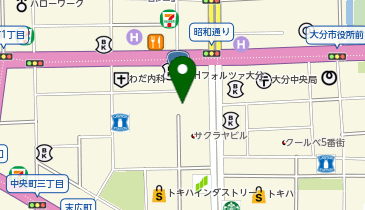 ヤノメガネ 竹町店の地図画像
