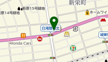 ヤノメガネ 萩原店の地図画像