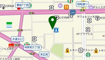 メガネの正視堂 竹町本店の地図画像
