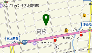 三宮理容店の地図画像