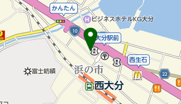 田崎理容院の地図画像