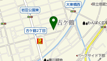 ニュー田中理容院の地図画像