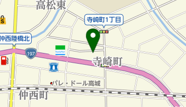 ハッピー理容院の地図画像