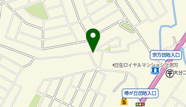 ヘアーサロンしんの地図画像