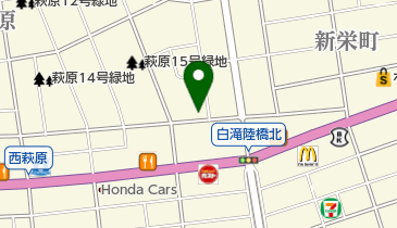 ヘアーサロン高山の地図画像