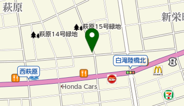 ヘアーサロン英の地図画像