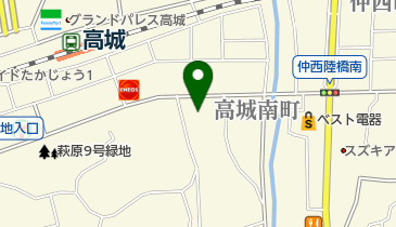 ヘアーサロンヘアーベアーの地図画像