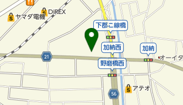 理容ビアンキの地図画像