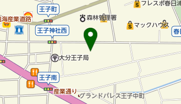 久野鮮魚店の地図画像