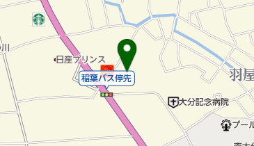 うなぎ割烹八つ瀬の地図画像