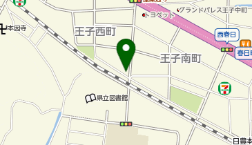 十五万石 王子店の地図画像