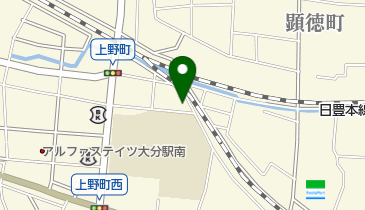 上野パン工房の地図画像