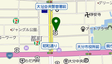 大分産業保健総合支援センターの地図画像