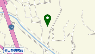 大分県企業局 判田浄水場の地図画像