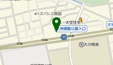大分県社会福祉事業団の地図画像