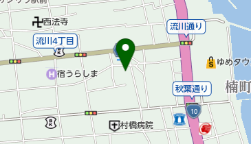 バック・ペイジ・レコードの地図画像