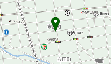 なかよし運送の地図画像