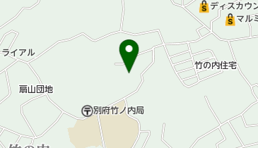 別府ツバメプロパンの地図画像