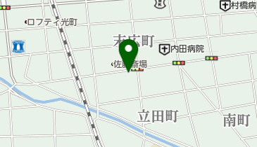 是沢ガラス店の地図画像