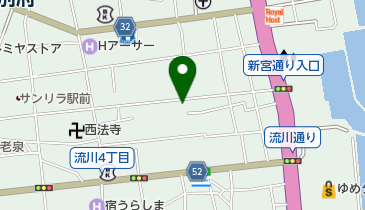 井上デンキセンターの地図画像