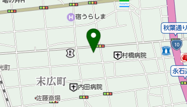 ふれあい広場サザンクロスの地図画像
