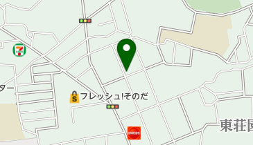 小野珠算塾 東荘園教室の地図画像