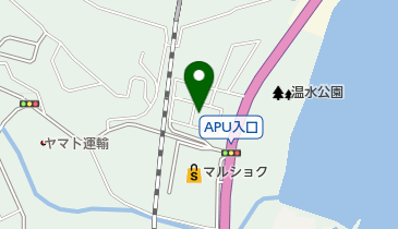 辰口珠算塾の地図画像