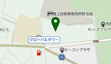 京都大学地球熱学研究施設の地図画像