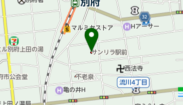 別府市民劇場の地図画像