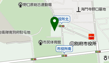 全水道別府水道労働組合の地図画像