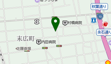 ヒダカ洋服直し専門店の地図画像