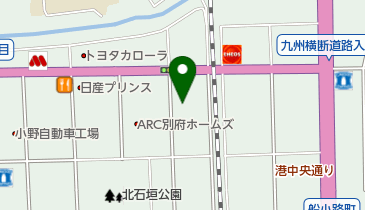 アート・ビジュアル・アカデミー別府店の地図画像