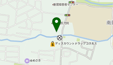 栄光園児童養護施設の地図画像