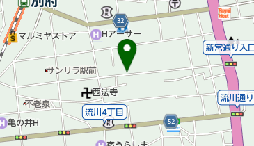 おの青果の地図画像