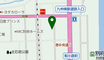清田整骨院の地図画像