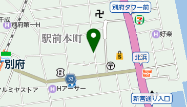 ケイコ美容室の地図画像